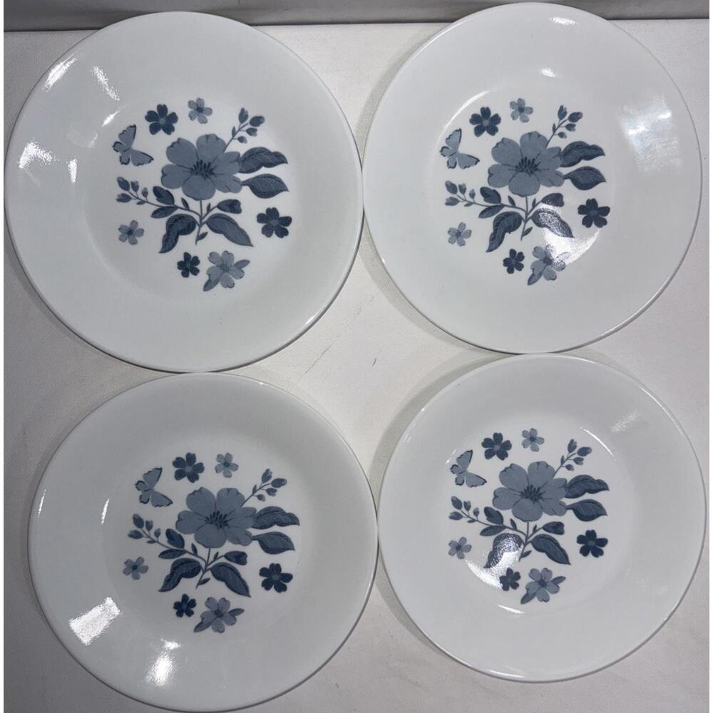 The Pioneer Woman by Corelle 4 Piece Appetizer Plate Set‎ Evie Blue